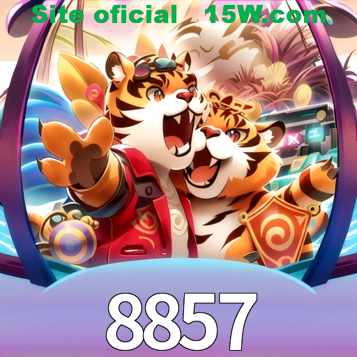 Imagem promocional da 8857 mostrando a plataforma e suas vantagens